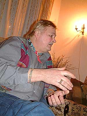 Flamenko ģitārists Andris Kārkliņš, mājās Rīgā7