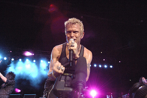 Billijs Aidols (Billy Idol) pirmo reizi ar koncertu Latvijā, <em>Arena Riga</em>53