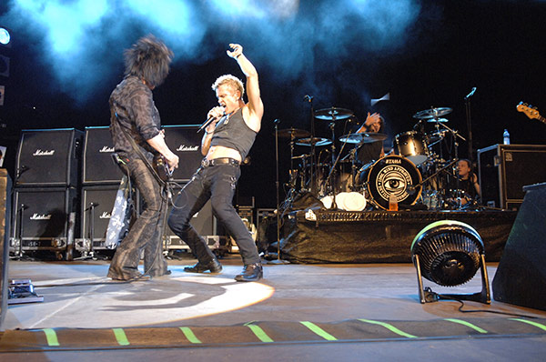 Billijs Aidols (Billy Idol) pirmo reizi ar koncertu Latvijā, <em>Arena Riga</em>55