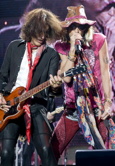 Amerikāņu leģendas - grupas <em>Aerosmith </em>koncerts <em>Skonto </em>stadionā37