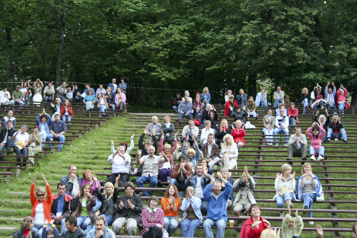 Četru Baltu Kreklu <em>Lielā Zaļumballe</em> Saldū7