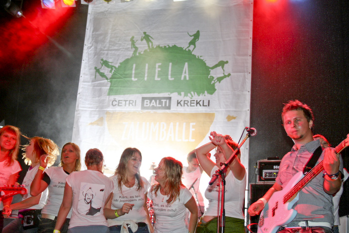 Četru Baltu Kreklu <em>Lielā Zaļumballe</em> Tukumā37