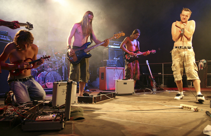 <em>Jaunās Rokmūzikas festivāls</em> (JRF) Jelgavā38
