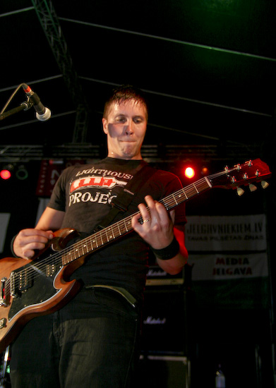 <em>Jaunās Rokmūzikas festivāls</em> (JRF) Jelgavā91