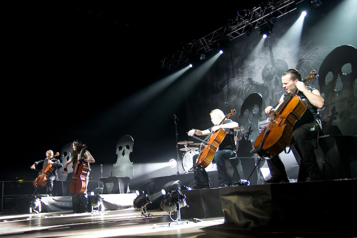 Somu <em>Apocalyptica</em> koncerts <em>Arena Riga</em>45