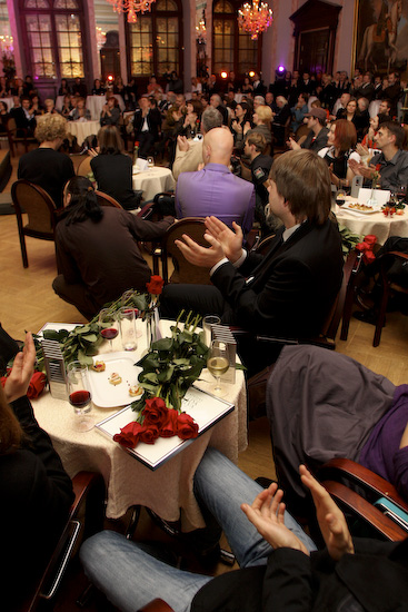 <em>Latvijas Gada balvas fotogrāfijā 2007</em> apbalvo&scaron;anas ceremonija14