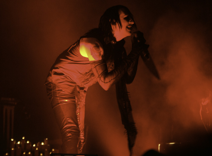 Merilina Mensona (<em>Marylin Manson</em>) koncerts Tallinā16