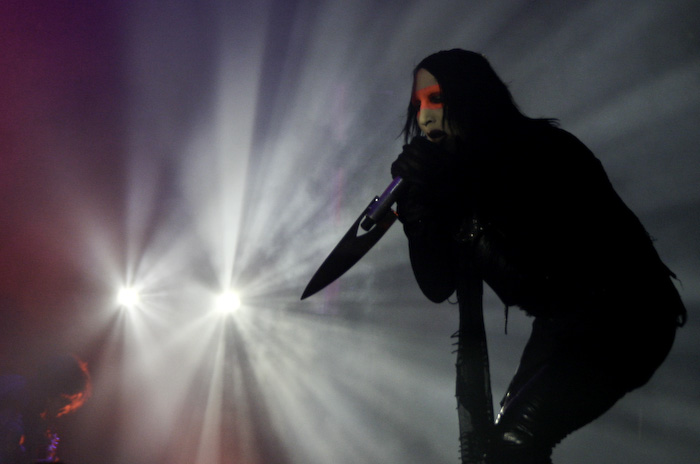 Merilina Mensona (<em>Marylin Manson</em>) koncerts Tallinā3