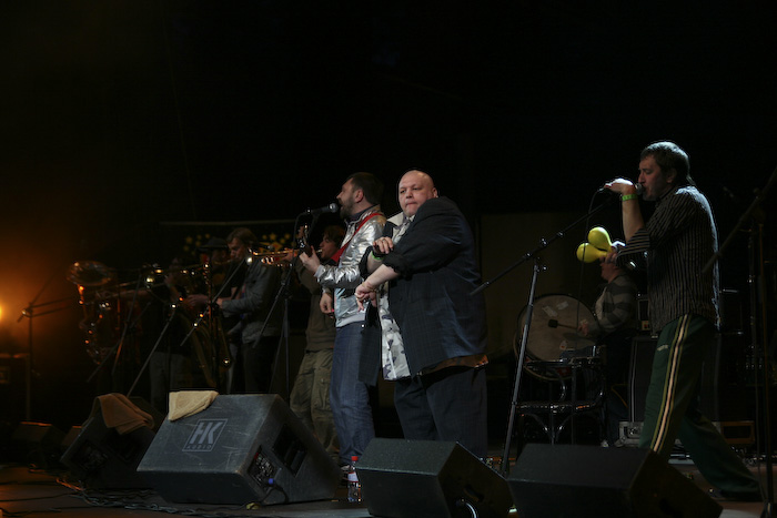 Grupas <em>Leningrad</em> koncerts Ogres estrādē (un preses konference)23