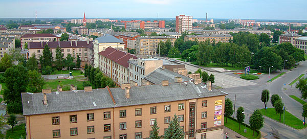 Jelgava. Vasaras rīts no putna lidojuma10