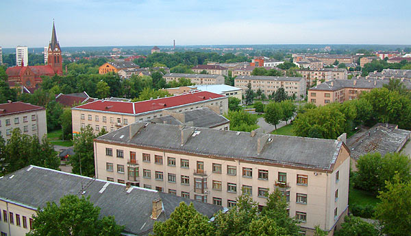 Jelgava. Vasaras rīts no putna lidojuma11