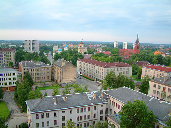 Jelgava. Vasaras rīts no putna lidojuma12