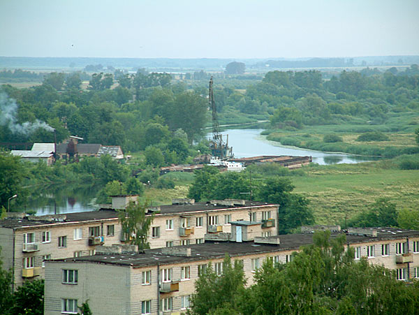 Jelgava. Vasaras rīts no putna lidojuma3