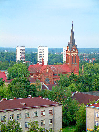 Jelgava. Vasaras rīts no putna lidojuma8