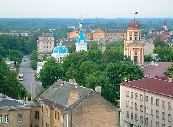 Jelgava. Vasaras rīts no putna lidojuma9