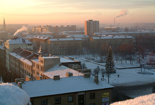 Jelgava. Skati pār pilsētu Ziemassvētku laikā1