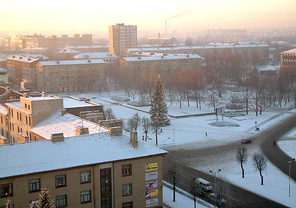 Jelgava. Skati pār pilsētu Ziemassvētku laikā2