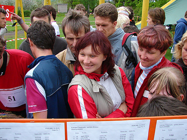 Latvijas orientē&scaron;anās čepionāts. 1. diena. II daļa12