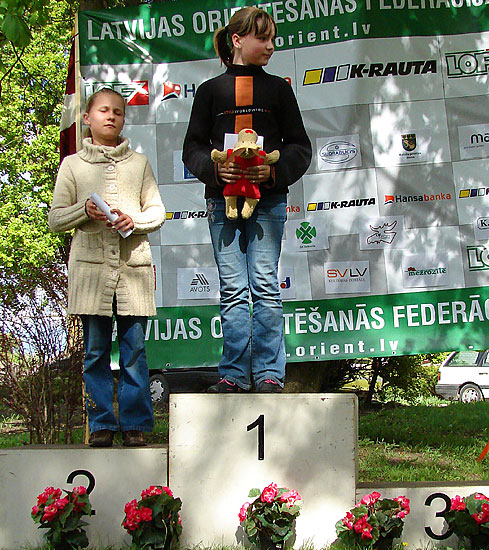 Latvijas orientē&scaron;anās čempionāts. 1. diena. Apbalvo&scaron;ana15