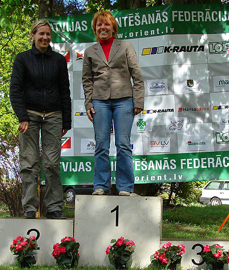 Latvijas orientē&scaron;anās čempionāts. 1. diena. Apbalvo&scaron;ana16