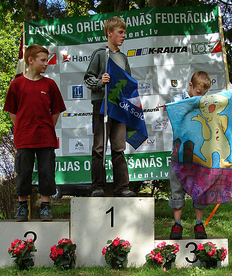 Latvijas orientē&scaron;anās čempionāts. 1. diena. Apbalvo&scaron;ana17