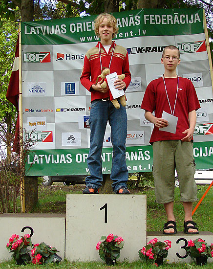 Latvijas orientē&scaron;anās čempionāts. 1. diena. Apbalvo&scaron;ana18