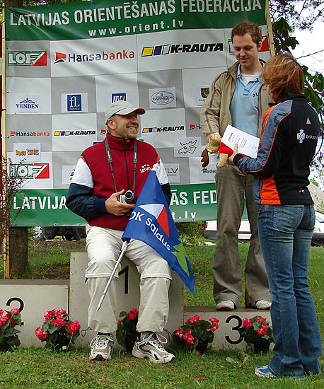 Latvijas orientē&scaron;anās čempionāts. 1. diena. Apbalvo&scaron;ana22