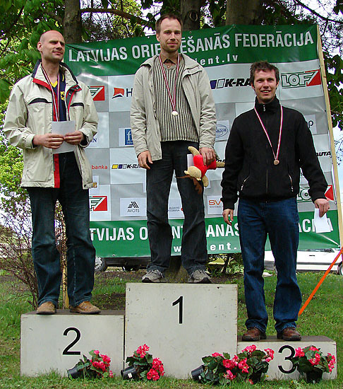 Latvijas orientē&scaron;anās čempionāts. 1. diena. Apbalvo&scaron;ana23