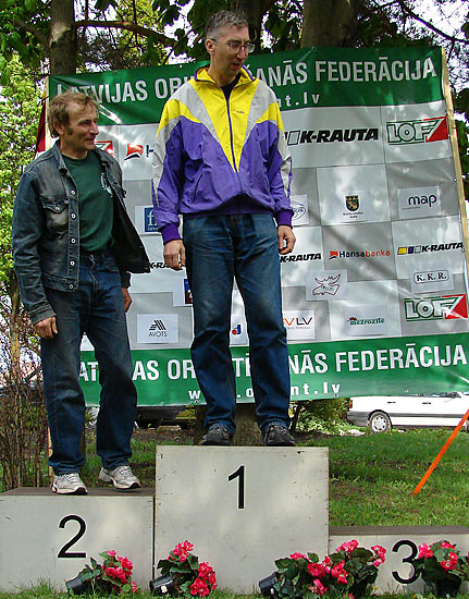 Latvijas orientē&scaron;anās čempionāts. 1. diena. Apbalvo&scaron;ana24