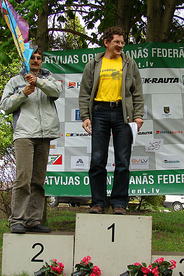 Latvijas orientē&scaron;anās čempionāts. 1. diena. Apbalvo&scaron;ana25