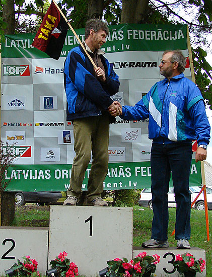 Latvijas orientē&scaron;anās čempionāts. 1. diena. Apbalvo&scaron;ana26