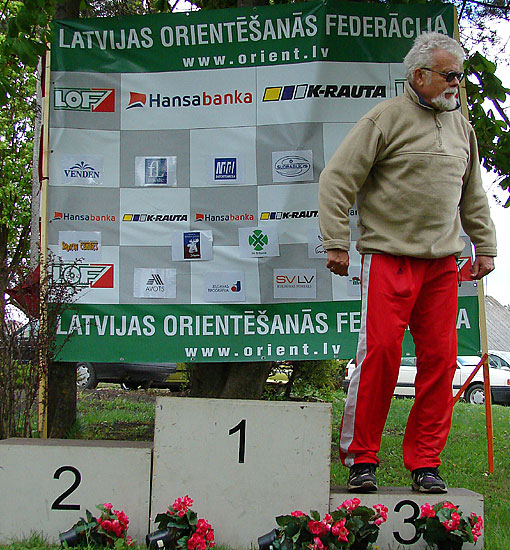 Latvijas orientē&scaron;anās čempionāts. 1. diena. Apbalvo&scaron;ana29