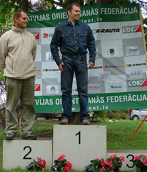 Latvijas orientē&scaron;anās čempionāts. 1. diena. Apbalvo&scaron;ana31