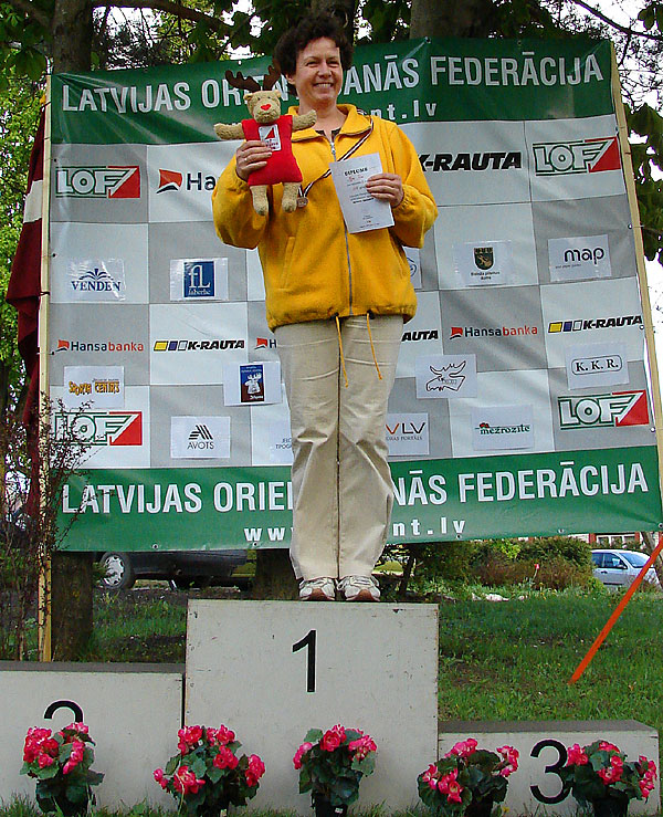 Latvijas orientē&scaron;anās čempionāts. 1. diena. Apbalvo&scaron;ana34
