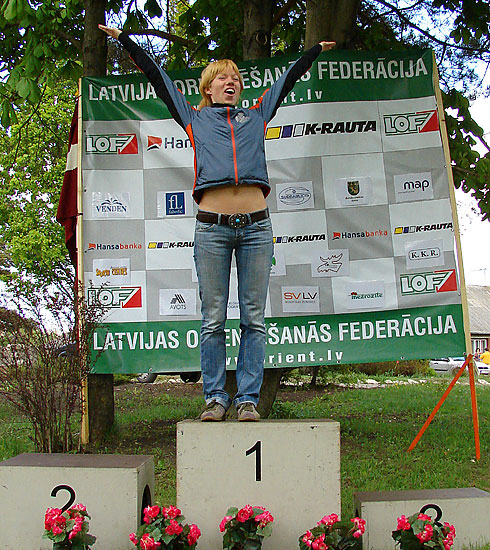 Latvijas orientē&scaron;anās čempionāts. 1. diena. Apbalvo&scaron;ana35