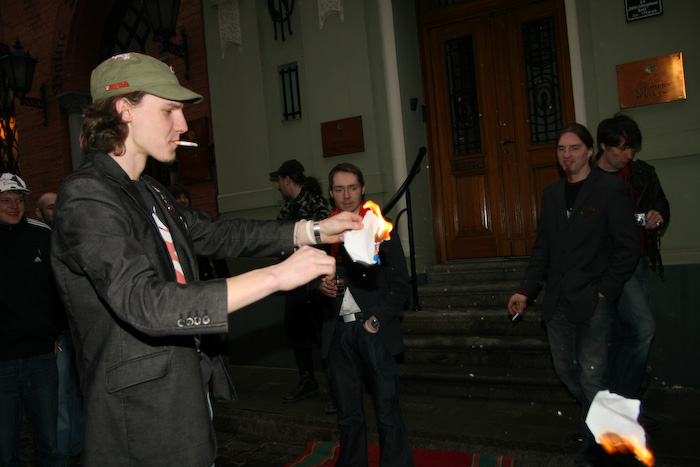 Kafejnīcas <em>Leningrad</em> atklā&scaron;anas pasākums13