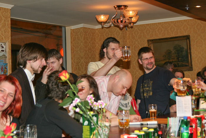 Kafejnīcas <em>Leningrad</em> atklā&scaron;anas pasākums54