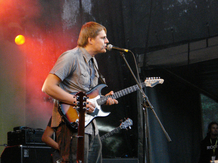 Ar vienu aci iekš <em>Positivus AB 2008</em> festivāla9