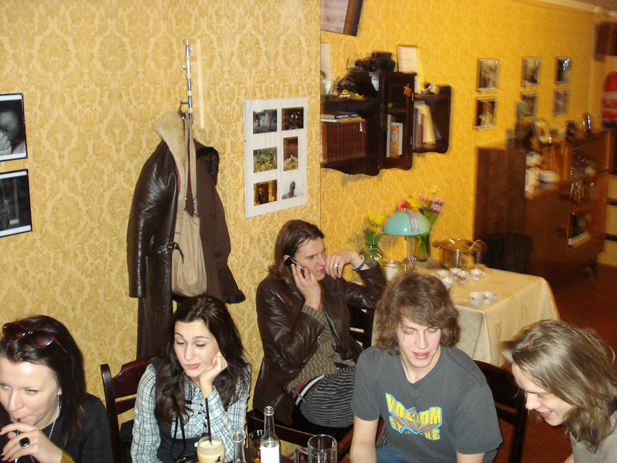 Santas Liepas fotoizstādes atklāšana kafejnīcā <em>Leningrad</em>3