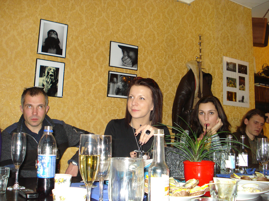Santas Liepas fotoizstādes atklāšana kafejnīcā <em>Leningrad</em>4